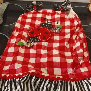 Little Girls LadyBug Dress